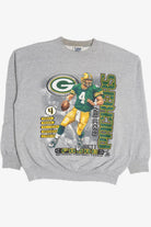 Vintage Green Bay Packers Brett Favre #4 Sweatshirt (1990s)