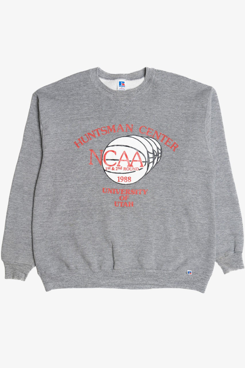 Vintage 1988 NCAA Basketball "University of Iowa" Russell Athletic Sweatshirt (1980s)