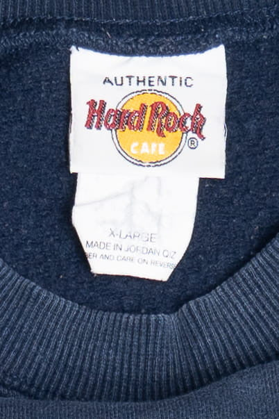 Vintage Hard Rock Cafe "Las Vegas" Embroidered Sweatshirt (1990s)
