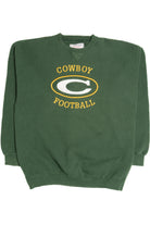 Vintage "Cowboy Football" Embroidered Sweatshirt (1990s)