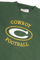 Vintage "Cowboy Football" Embroidered Sweatshirt (1990s)