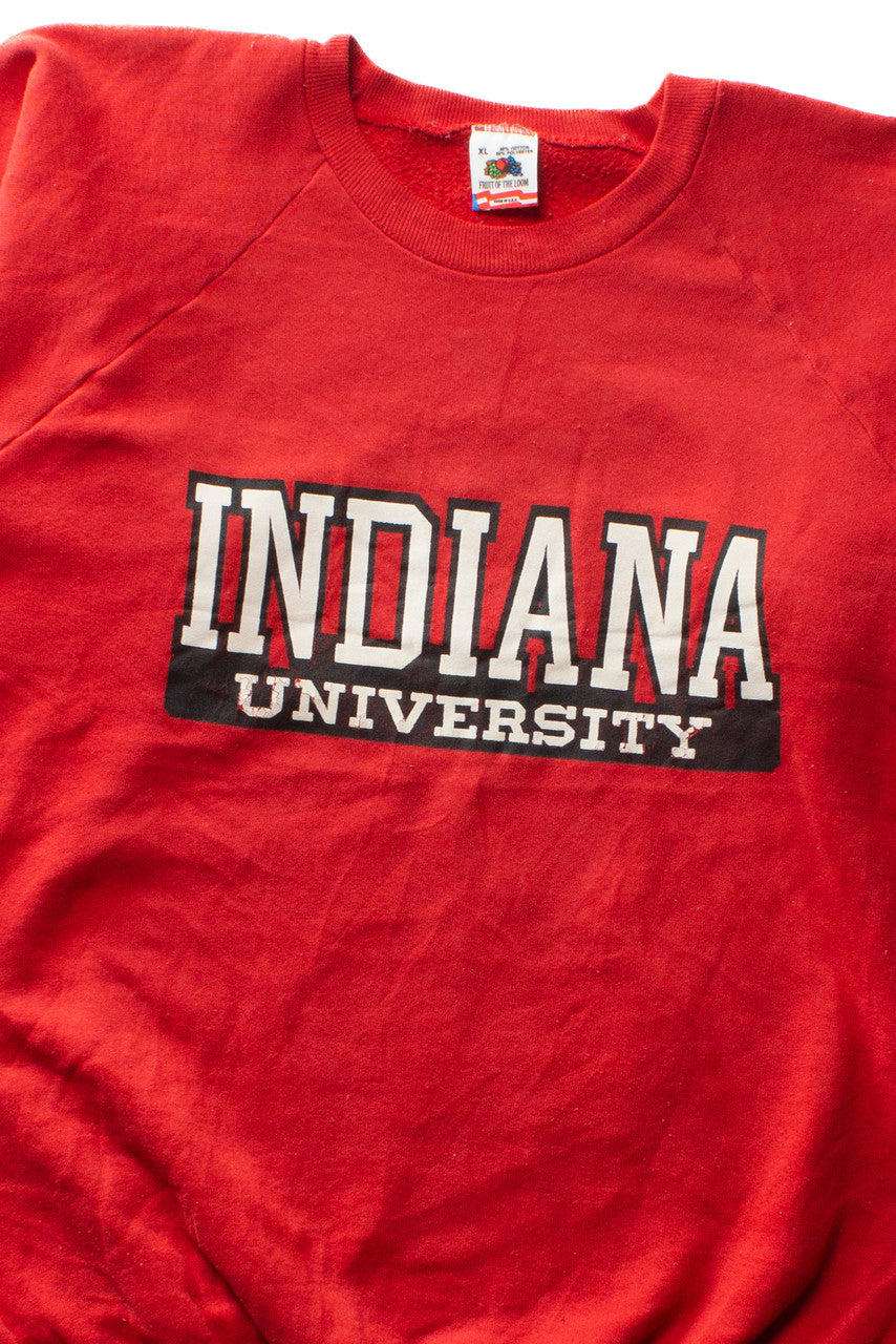 Vintage Indiana University Sweatshirt (1990s) 10911