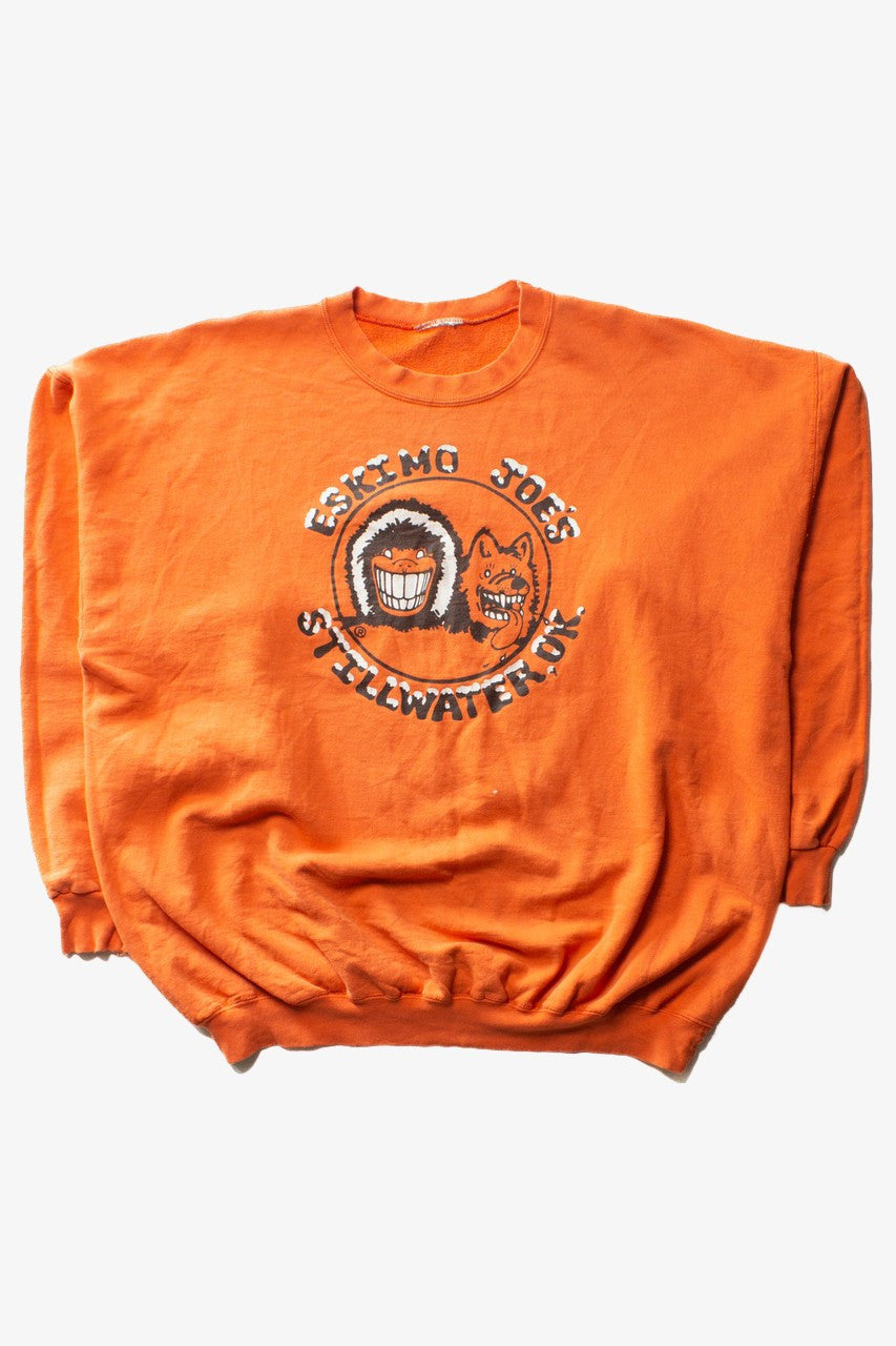 Vintage Orange Eskimo Joe's Sweatshirt (1990s)
