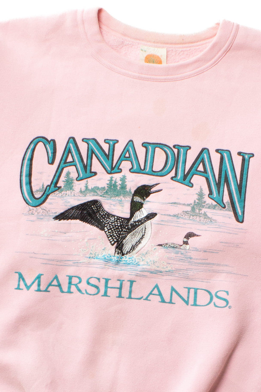 Vintage Canadian Marshlands Sweatshirt (1990s)