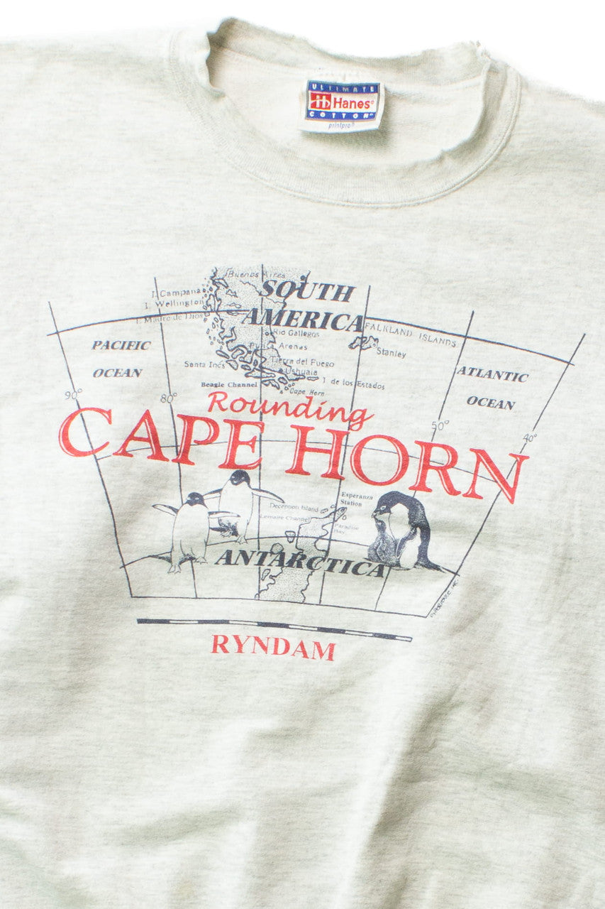 Vintage Penguins Rounding Cape Horn Sweatshirt (1990s)