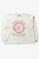 Vintage Raw Hem Sacred Heart Gators Sweatshirt (1990s)