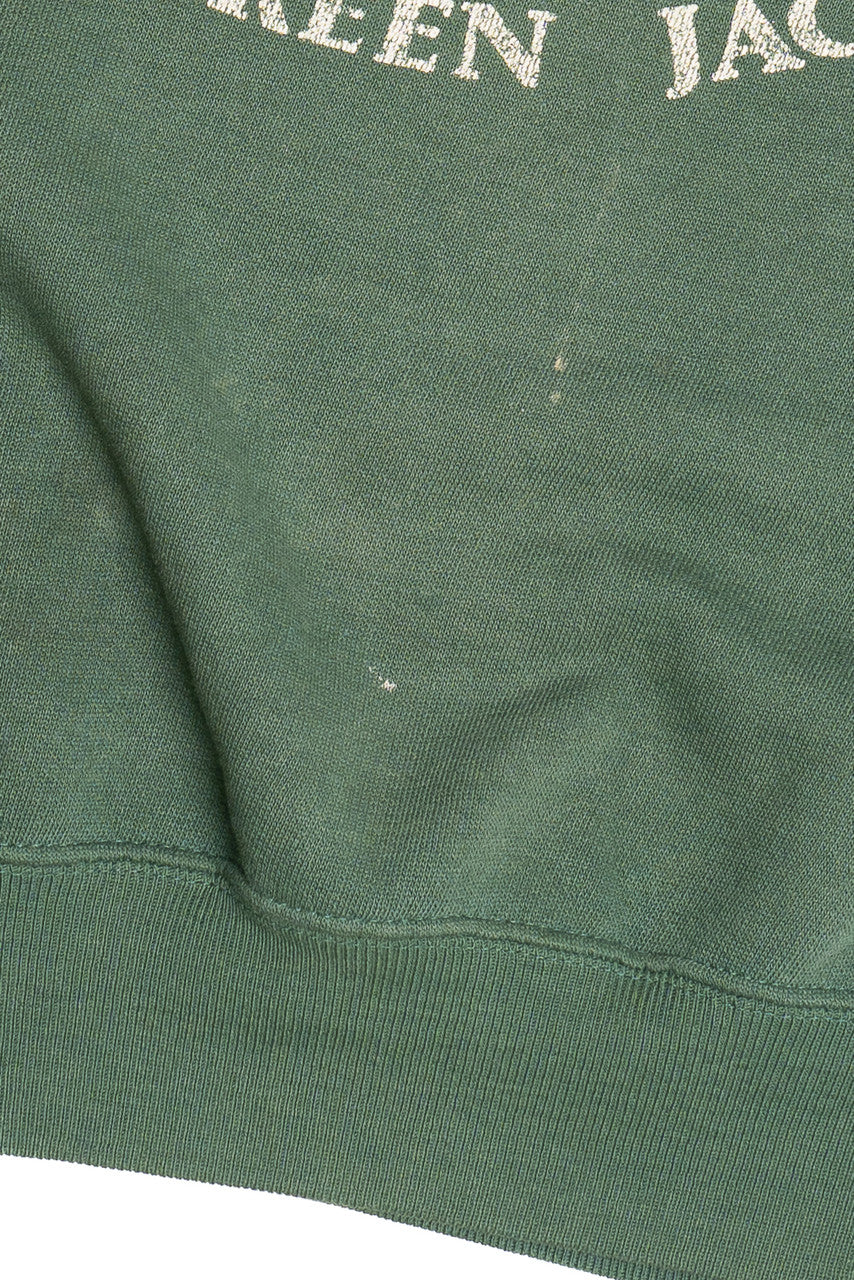 Vintage "Royal Green Jackets" Emblem Raglan Sweat Trends Sweatshirt (1980s)