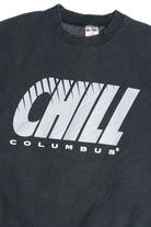 Vintage "Columbus Chill" Hockey "Blood Sweat Fear" Sweatshirt (1990s)