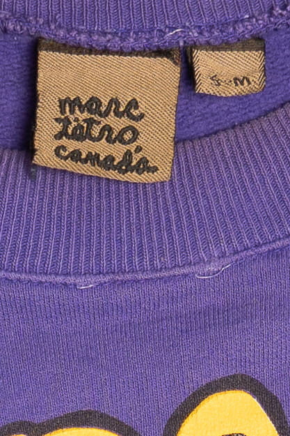 Vintage Marc Tetro "Canada" Husky Dogs Illustration Sweatshirt (1990s)