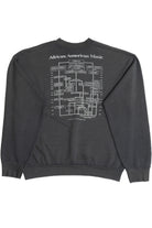 Vintage 1992 "African American Music" Genre Chart Sweatshirt (1990s)