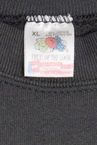 Vintage 1992 "African American Music" Genre Chart Sweatshirt (1990s)