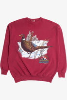 Vintage Ring-Necked Pheasant National Wildlife Federation Sweatshirt (1990s)