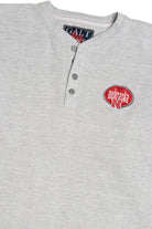 Vintage University of Nebraska Button Henley Sweatshirt (1990s)