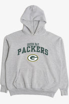 Vintage Green Bay Packers NFL Hoodie Sweatshirt (1990s)