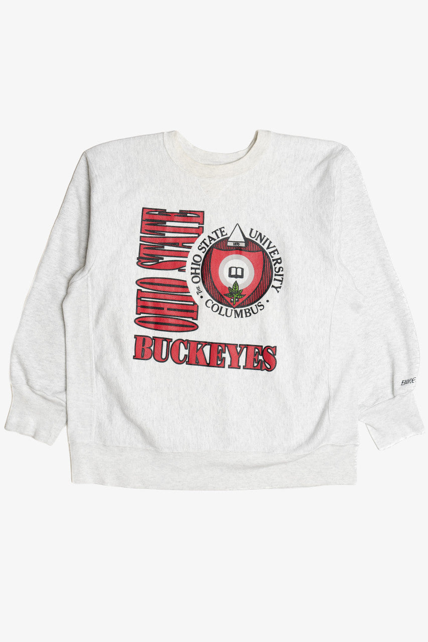Vintage Ohio State Buckeyes Bike Sweatshirt (1990s)