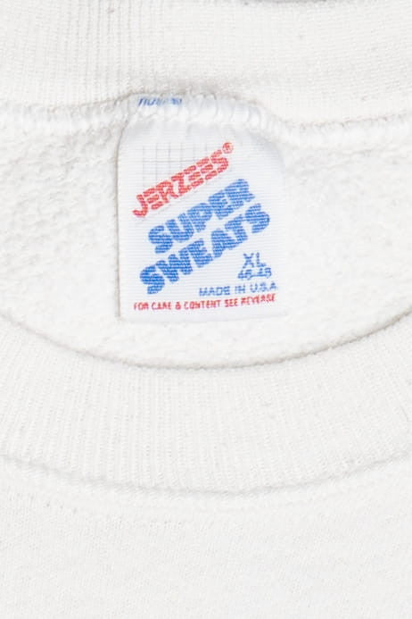 Vintage 1996 North Fayette Hawk State Play-Offs Jerzees Sweatshirt (1990s)