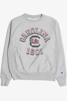 Vintage "Carolina 1801" University of South Carolina Champion Reverse Weave Sweatshirt