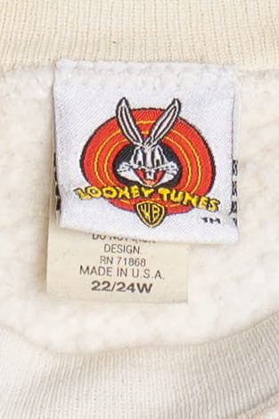 Vintage "What Part Of No Don't You Understand?" Tweety And Sylvester Looney Tunes Sweatshirt (1990s)