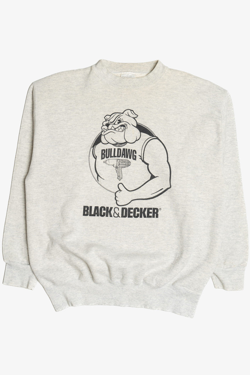 Vintage Black & Decker "Bulldawg" Tultex Sweatshirt (1990s) 109699