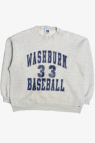 Vintage Washburn Baseball 33 Russell Athletic Sweatshirt (1990s)