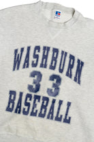 Vintage Washburn Baseball 33 Russell Athletic Sweatshirt (1990s)