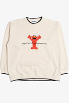 Elmo Embroidered Sesame Street Website Sweatshirt