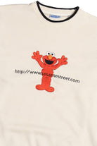Elmo Embroidered Sesame Street Website Sweatshirt