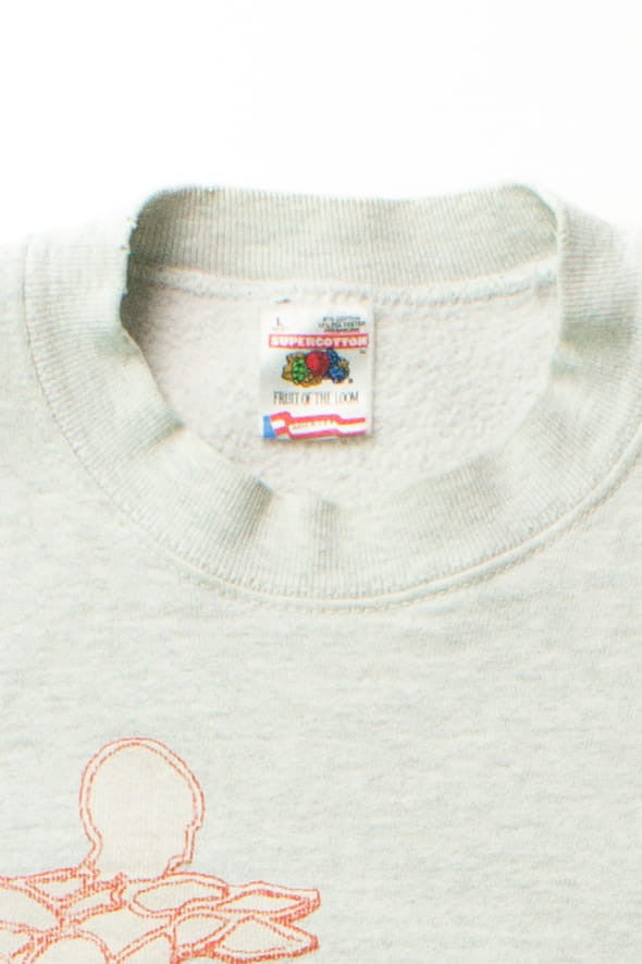 Vintage Nautilus Sports Fitness Center Sweatshirt (1990s)