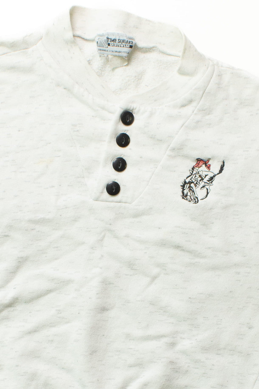 Vintage Rodeo Bronco Sweatshirt (1990s)