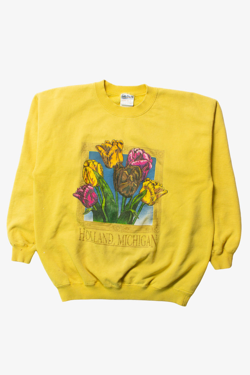 Vintage Holland Michigan Tulips Sweatshirt (1990s)