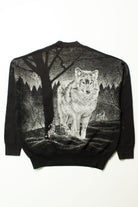 Vintage Wolf Woods All Over Graphic Sweatshirt (1993)