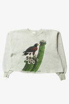 Vintage Harris' Hawk Cropped Sweatshirt (1990s)