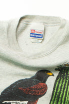 Vintage Harris' Hawk Cropped Sweatshirt (1990s)