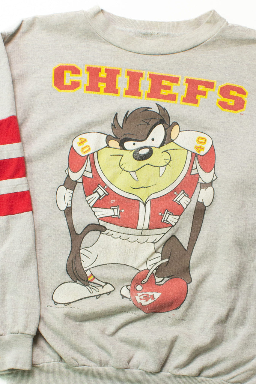 Vintage Kansas City Chiefs Taz Sweatshirt (1994)