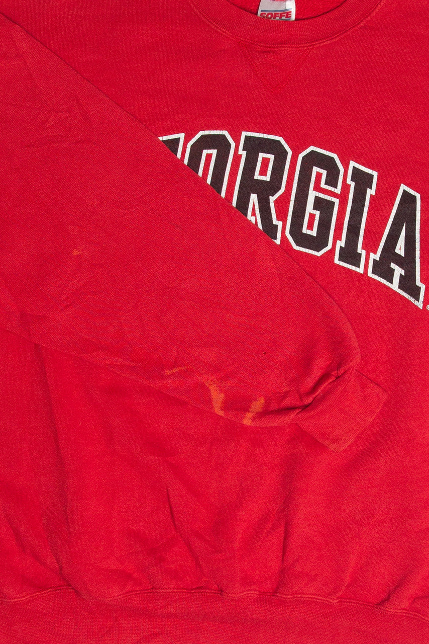 Vintage University Of Georgia Sweatshirt 11006
