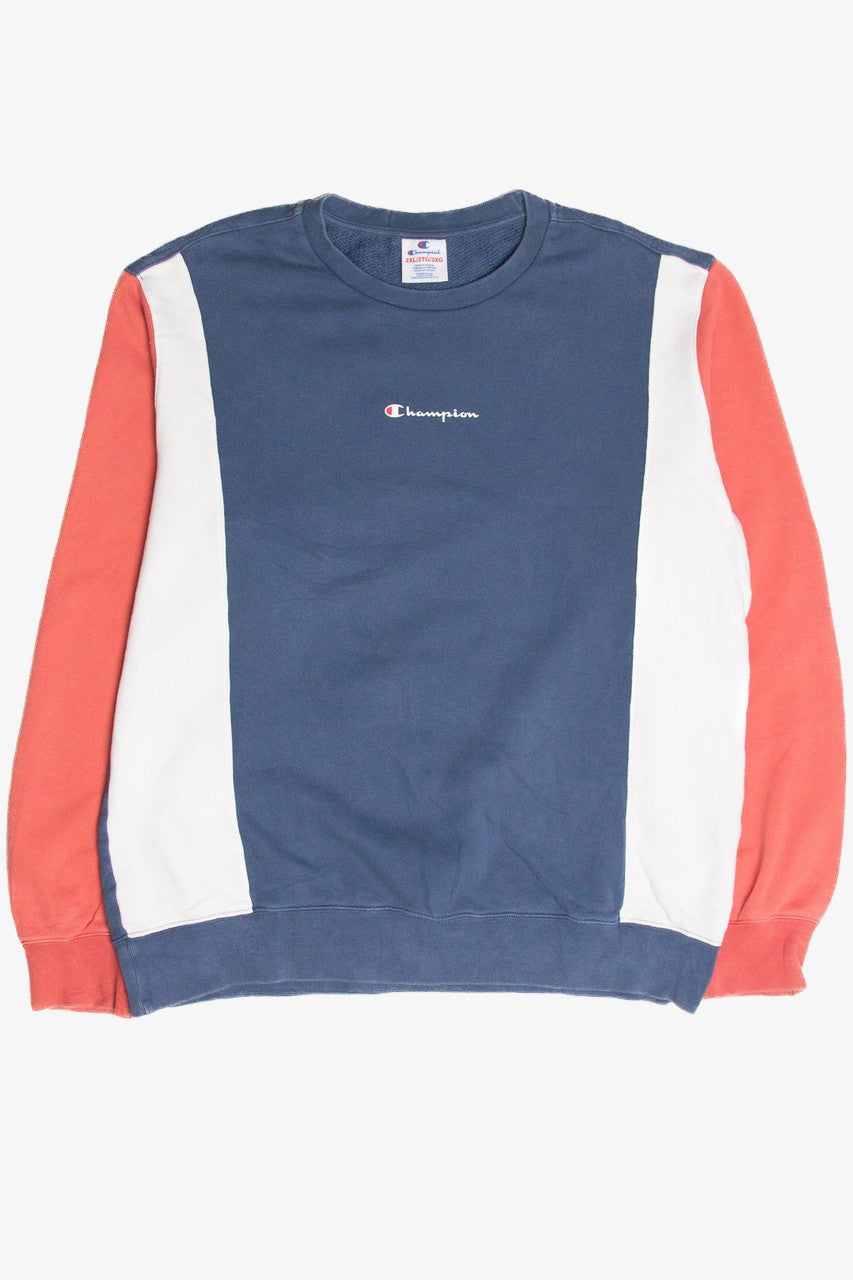 Vintage Champion Color Block Sweatshirt