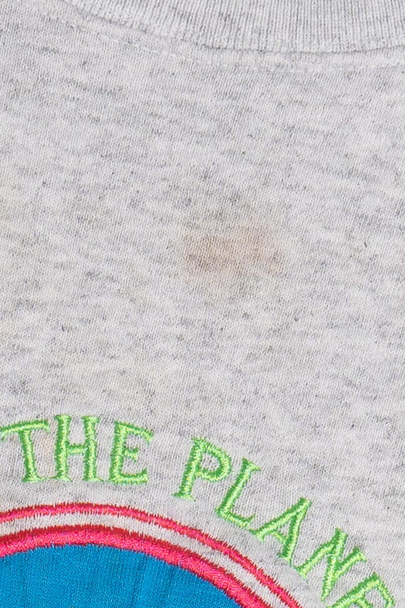 Vintage "Hard Rock Cafe Orlando" "Save The Planet" Embroidered Sweatshirt