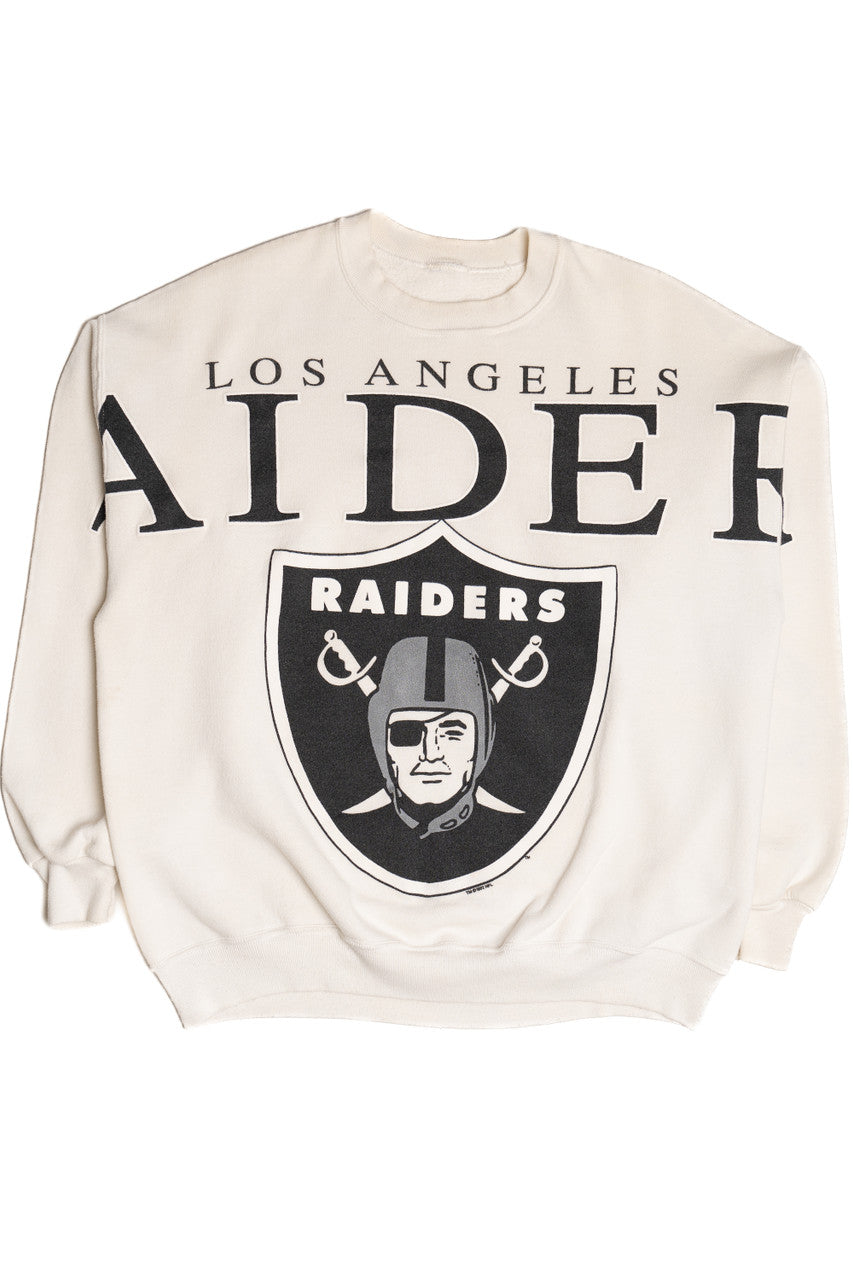 Vintage 1992 "Los Angeles Raiders" Spellout Sweatshirt