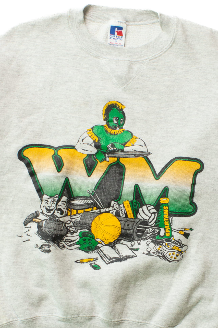 Vintage West Michigan Spartans Sweatshirt (1990s)