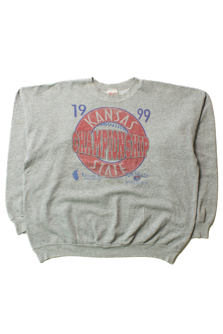 Vintage Kansas State Championship Sweatshirt (1999)