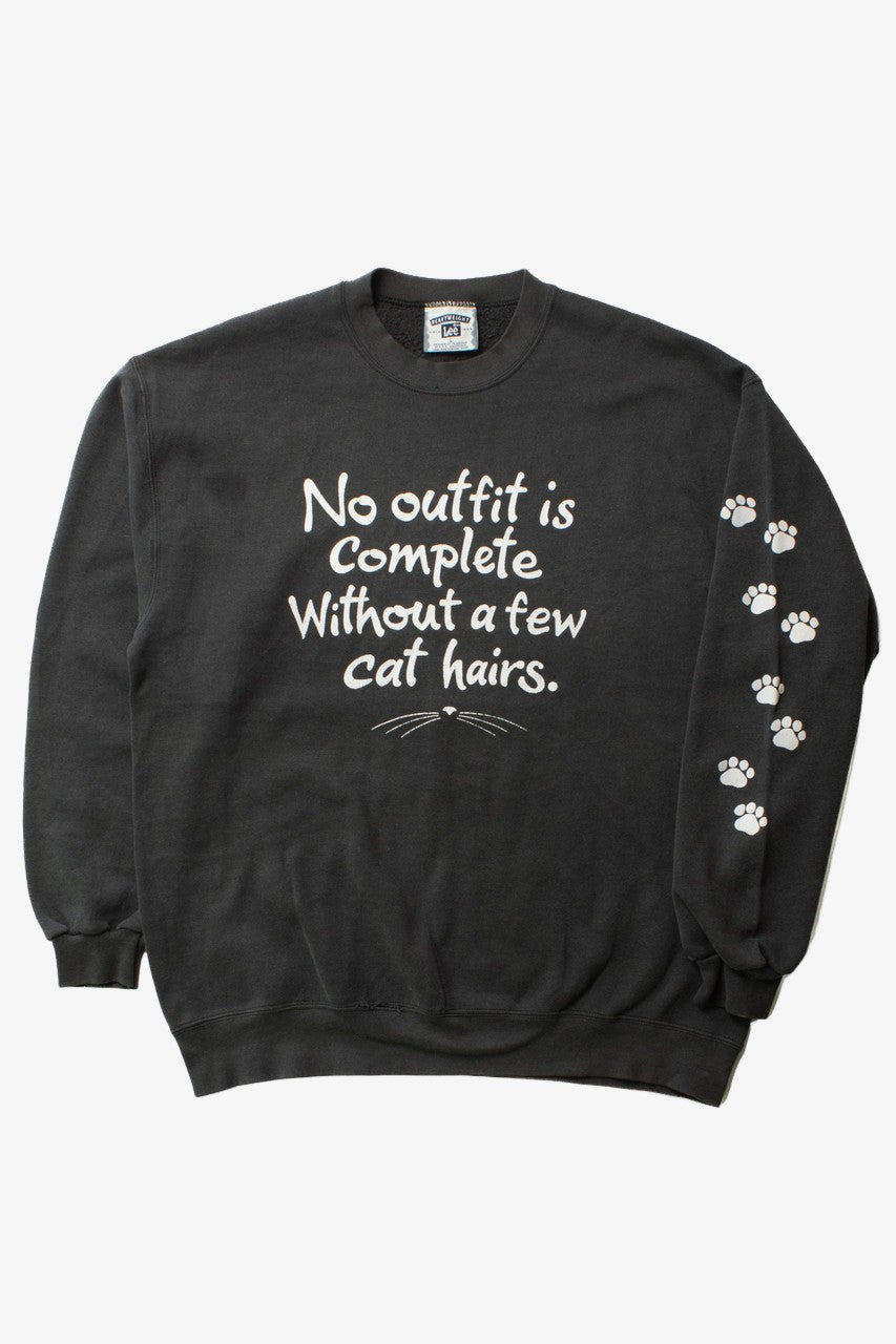 Vintage Cat Hairs Sweatshirt (1990s)