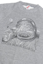 Vintage 1988 Art Festival "Cocoa Beach, Florida" Raglan Sweatshirt (1980s)