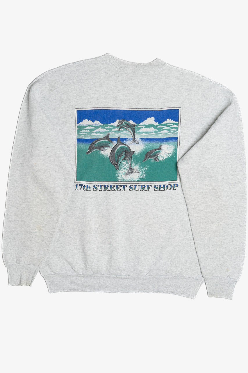 Vintage Dolphins "17th Street Surf Shop" Sweatshirt (1990s)