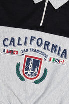 Vintage San Francisco California Quarter Zip Sweatshirt (1990s)