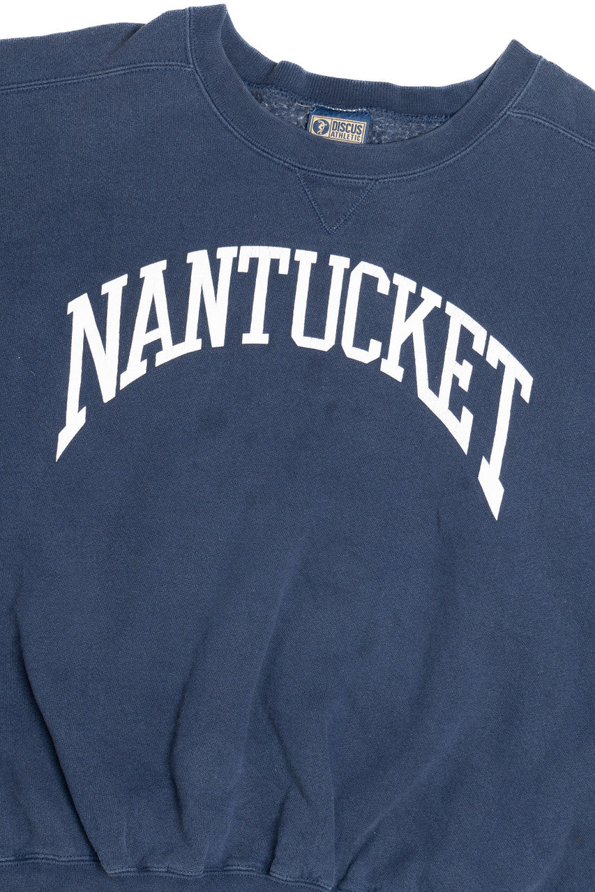 Vintage "Nantucket" Discus Athletic Sweatshirt (1990s)