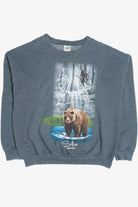Vintage "Sitka Alaska" Bear Nature Sweatshirt (2000s)