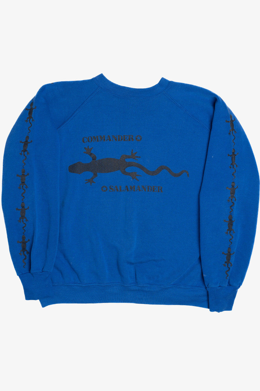 Vintage "Commander Salamander" Sweatshirt (1990s) 11066
