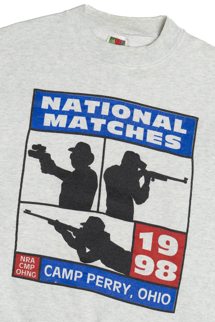 Vintage 1998 NRA "National Matches" Sweatshirt