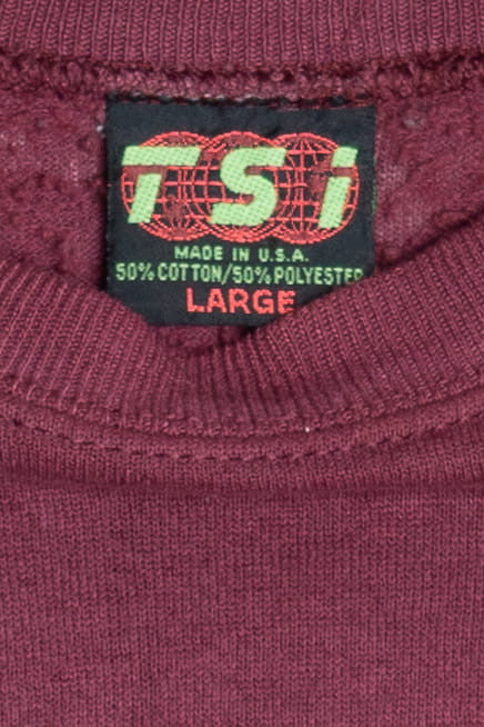 Vintage "American Woodlands" Embroidered Hunting Dog Lightweight Sweatshirt