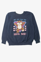 Vintage "Don't Just Stand There, Hug Me!" Bear Sweatshirt
